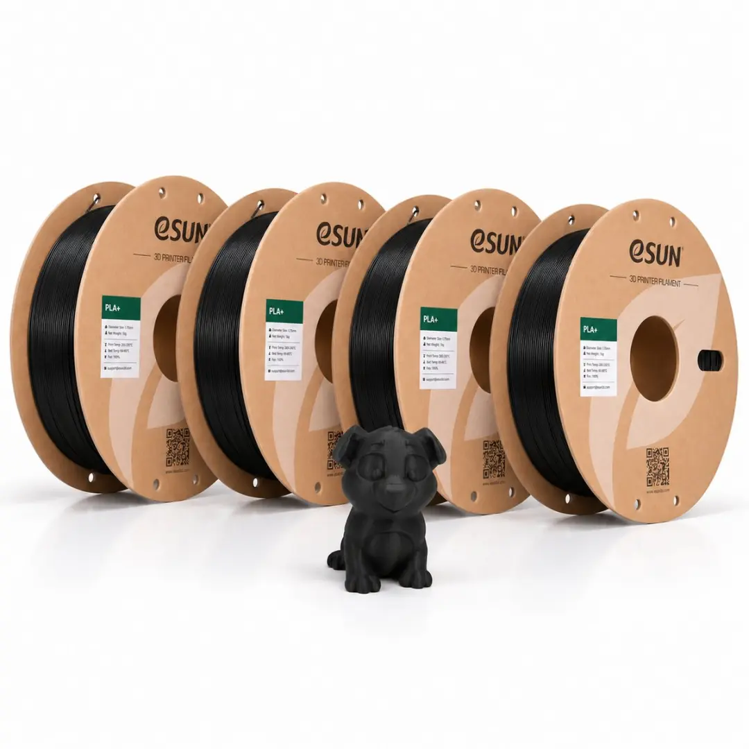 eSUN PLA Basic Filament Zwart 1.75 mm