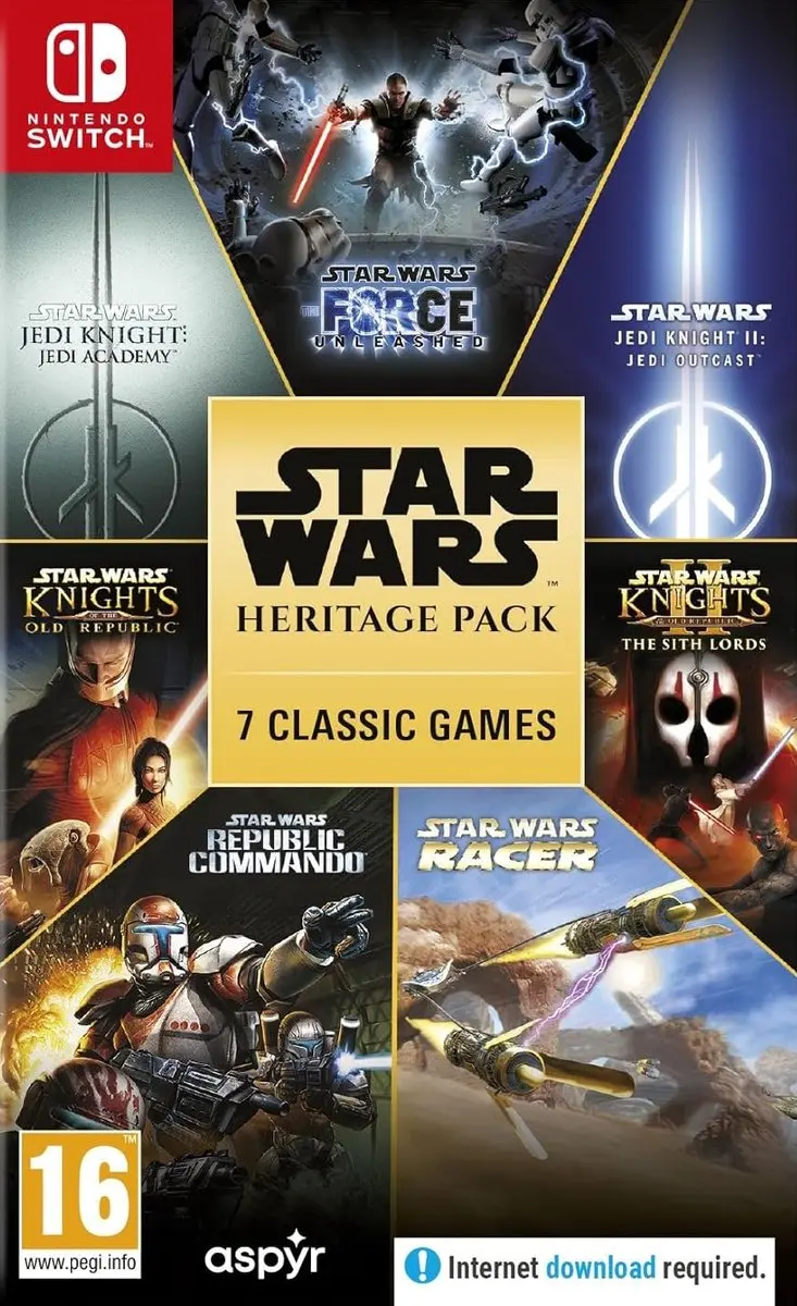 Star Wars Heritage (7 jeux intégrés) SWITCH