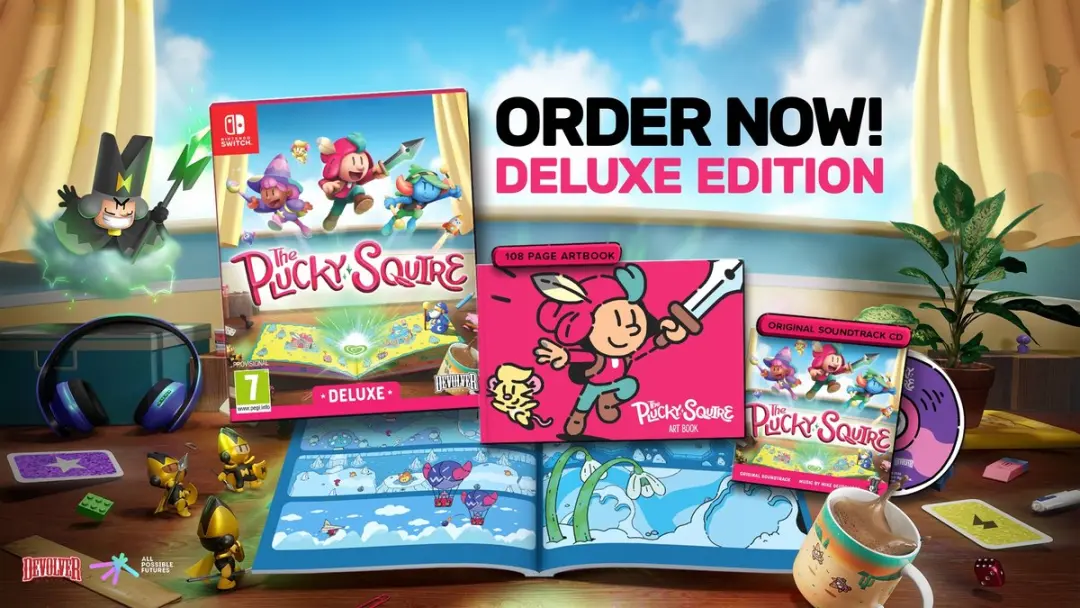 Devolver Digital The Plucky Squire Nintendo Switch - Deluxe Editie - afbeelding 2 van 6