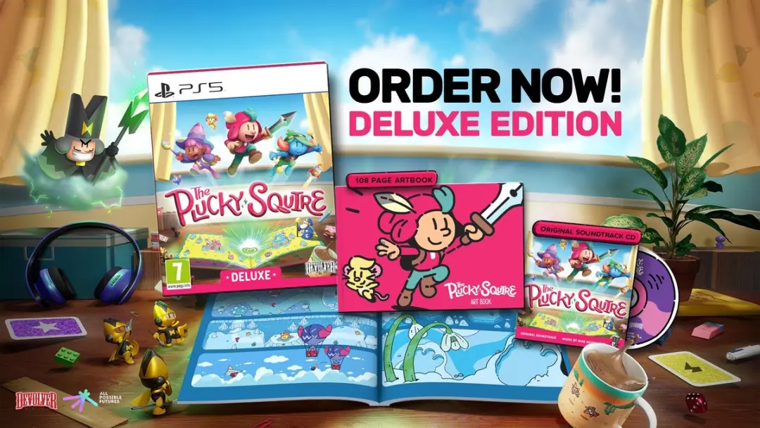 Devolver Digital The Plucky Squire Deluxe Edition - PlayStation 5 - afbeelding 2 van 6