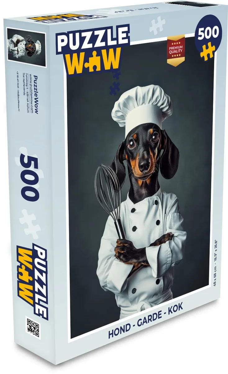 PuzzleWow Legpuzzel 500 Stuks