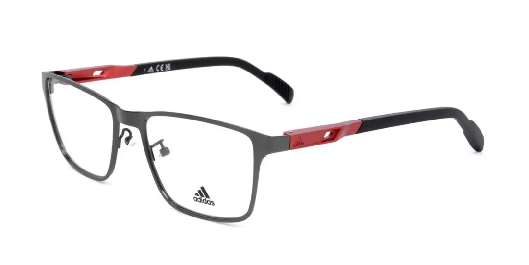 Adidas SP5021 Shiny gunmetal 54/18/140 MAN Brilmonturen