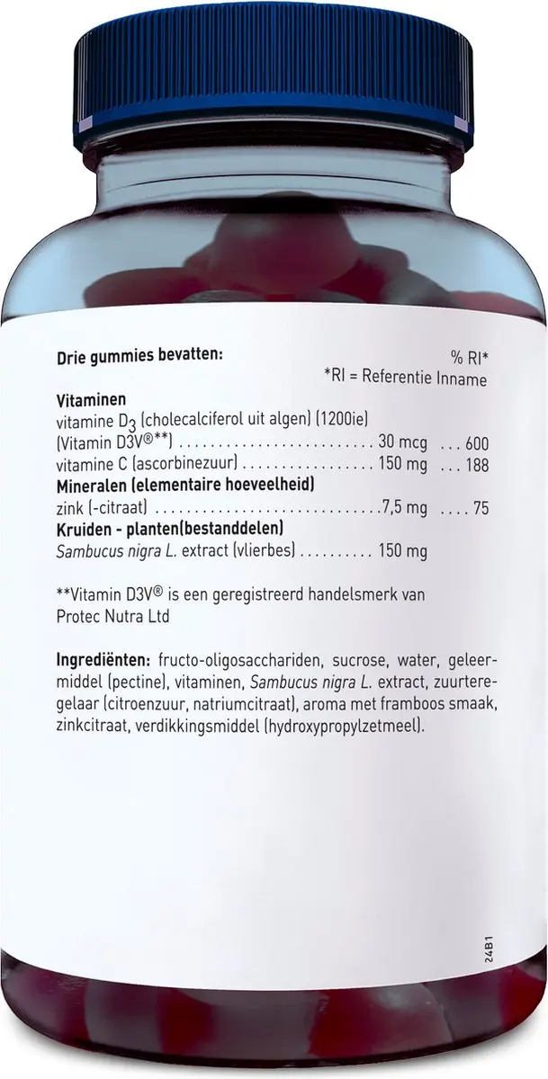 Orthica Weerstand Gummies - 60 Stuks