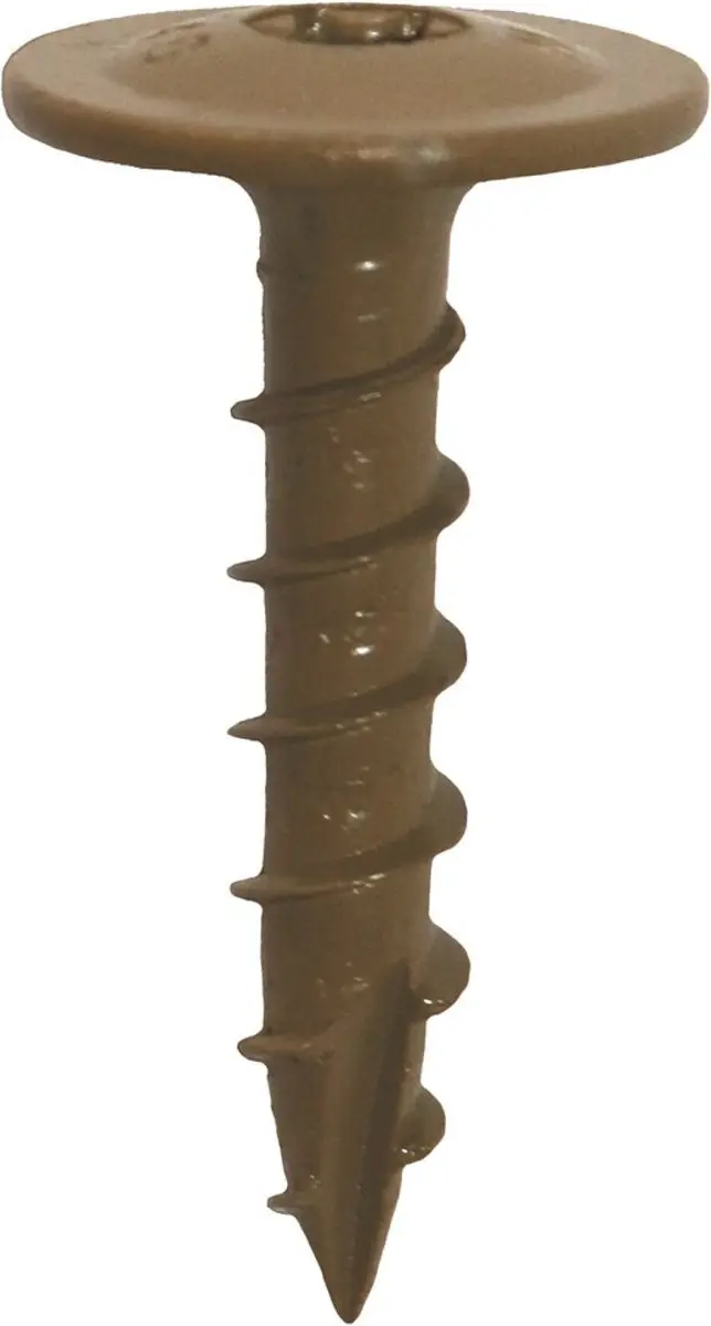 Woodies Ultimate Shield Oudoor Schroeven Torx 40 8x60mm - 100 Stuks - Geel