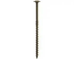 Woodies Ultimate Shield Oudoor Schroeven Torx 40 8x60mm - 100 Stuks - Geel