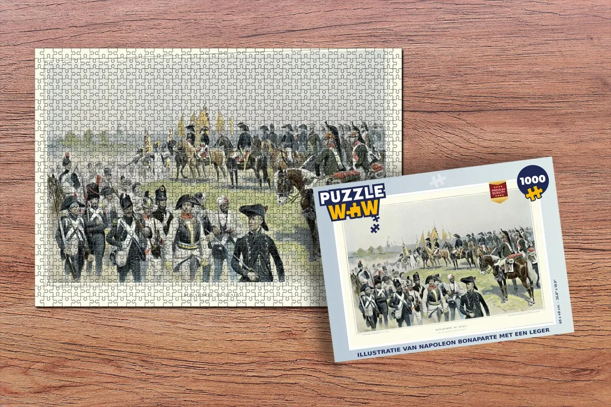 PuzzleWow Napoleon Bonaparte Legpuzzel 1000 Stuks