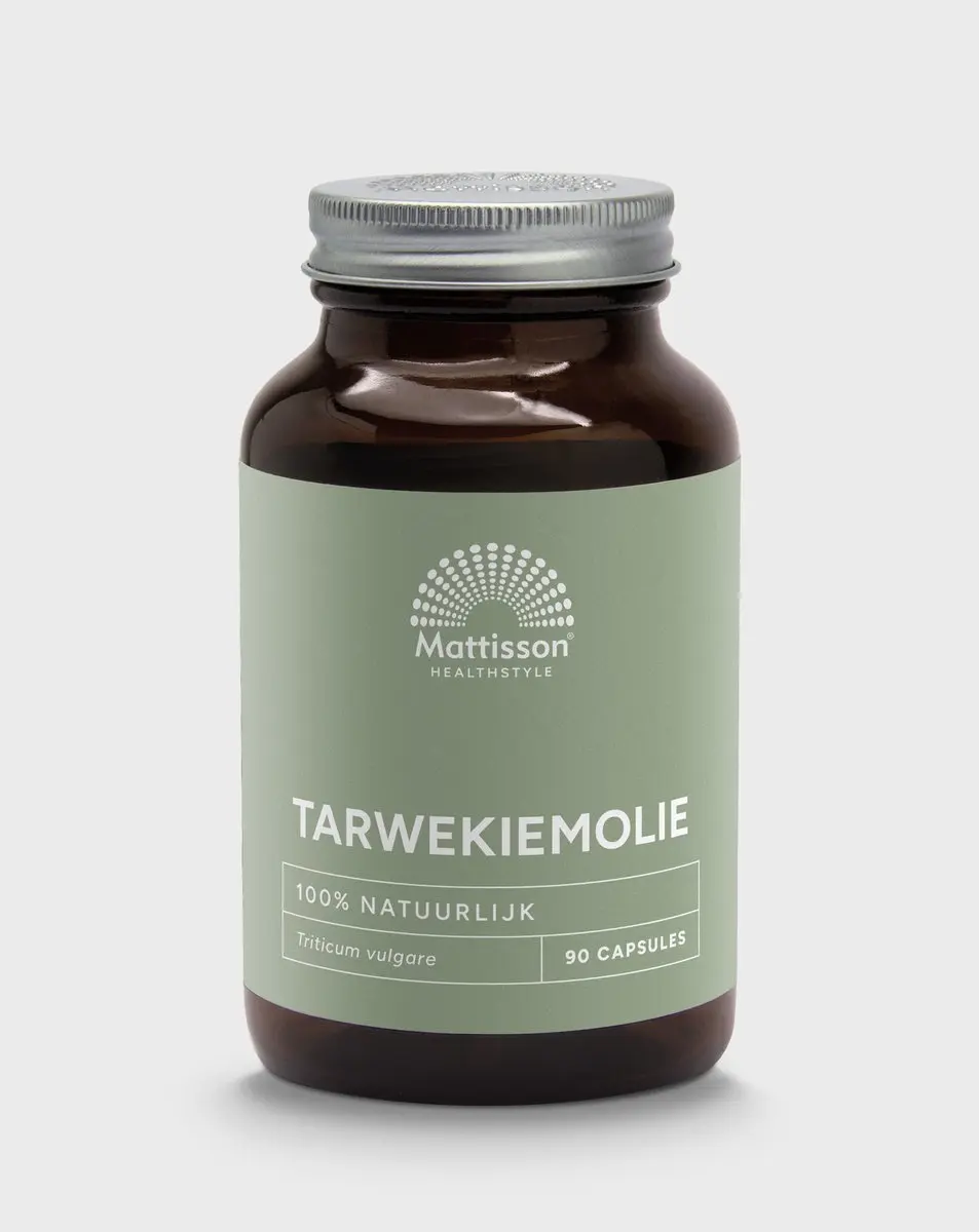 Mattisson Tarwekiemolie 1000mg Voedingssupplement