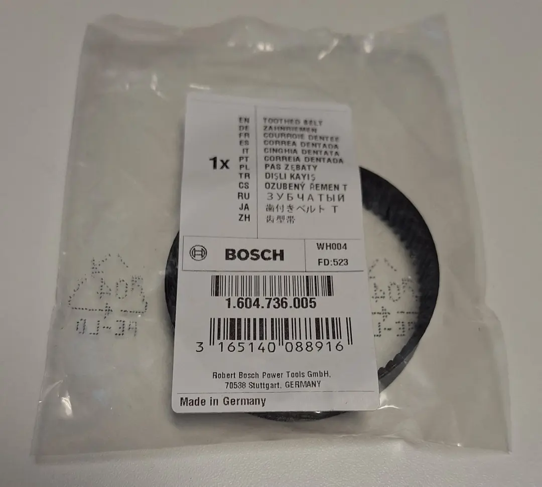 Bosch Tandriem 1604736005 - Roterend - Rubber