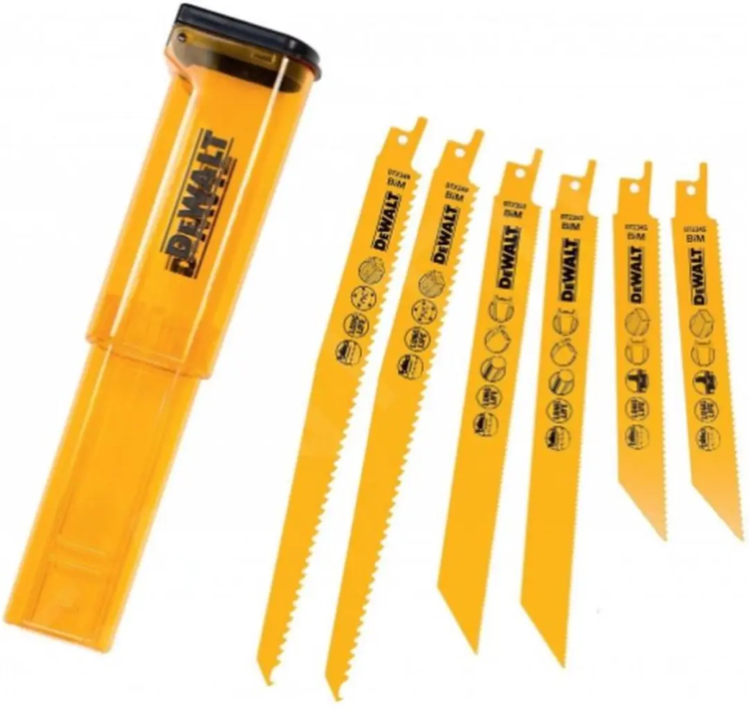 DeWalt 6-delige Zaagbladen Set DT2444