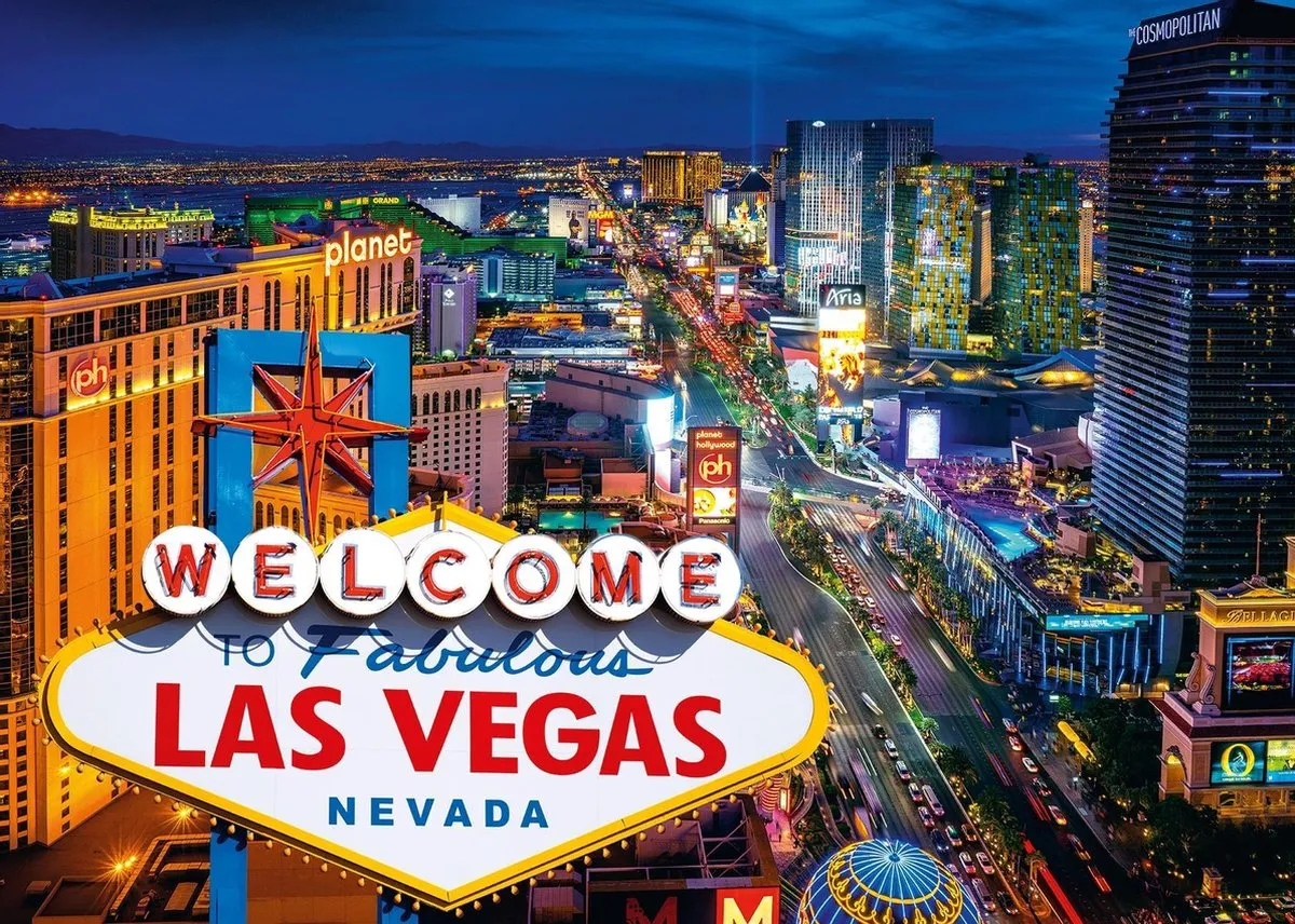 Ravensburger Las Vegas Legpuzzel 1000 Stuks - Multicolor