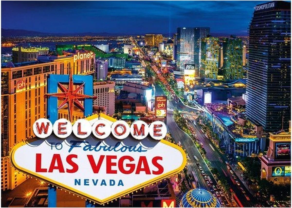 Ravensburger Las Vegas Legpuzzel 1000 Stuks - Multicolor