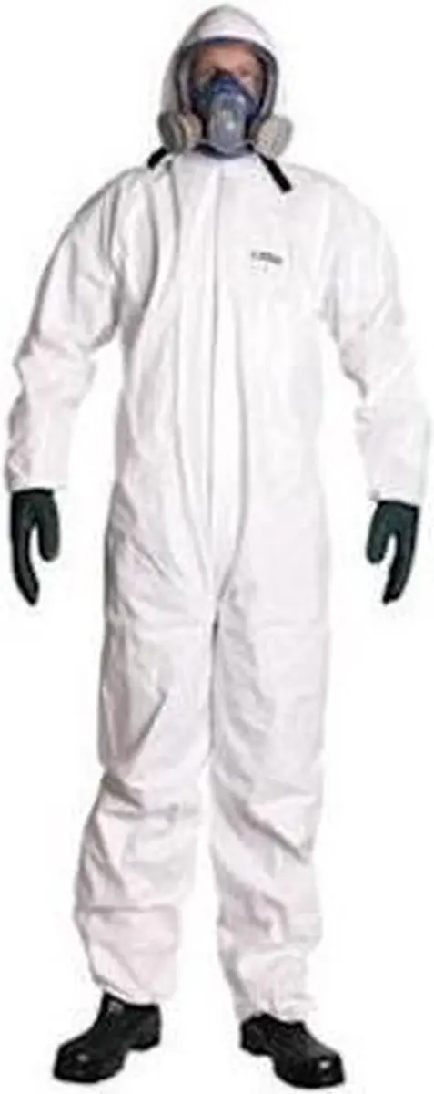 Oxxa Omar 8200 Wegwerpoverall 3XL - Wit - afbeelding 2 van 2