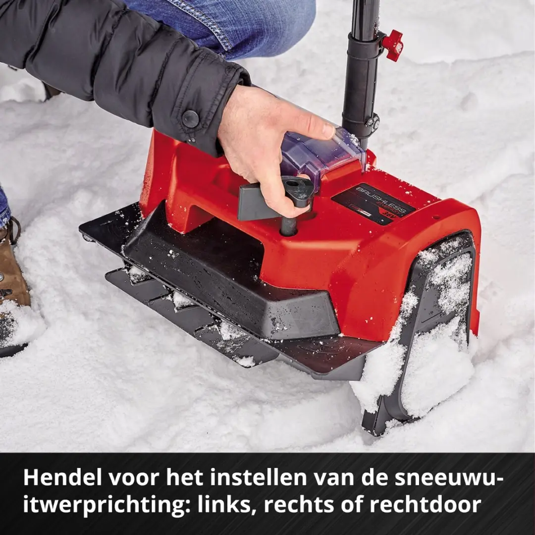 Einhell Accu Sneeuwfrees GE-ST 36/40 Li E Solo - 36V - 40cm - afbeelding 3 van 6