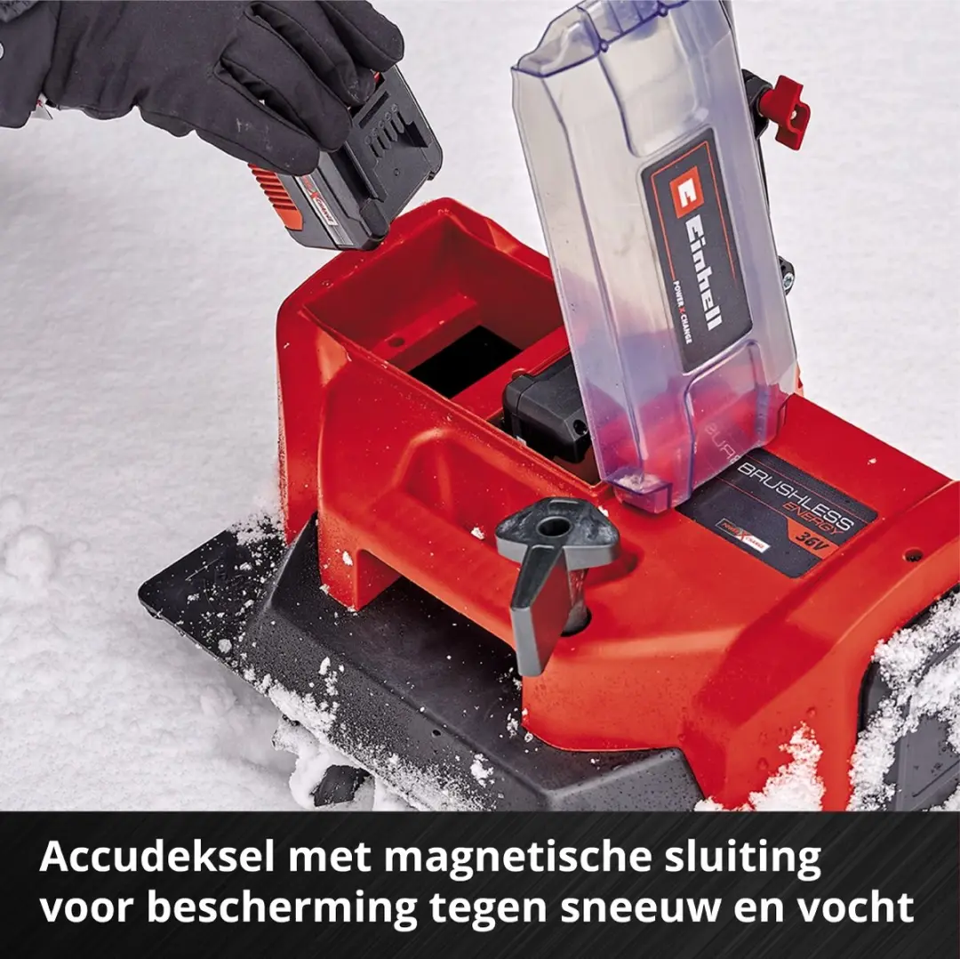 Einhell Accu Sneeuwfrees GE-ST 36/40 Li E Solo - 36V - 40cm - afbeelding 4 van 6