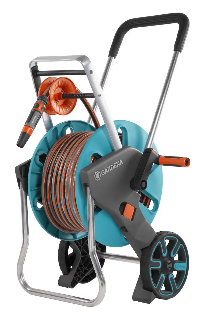 Gardena CleverRoll M Easy Set Slangwagen 20m - Turquoise - afbeelding 5 van 6