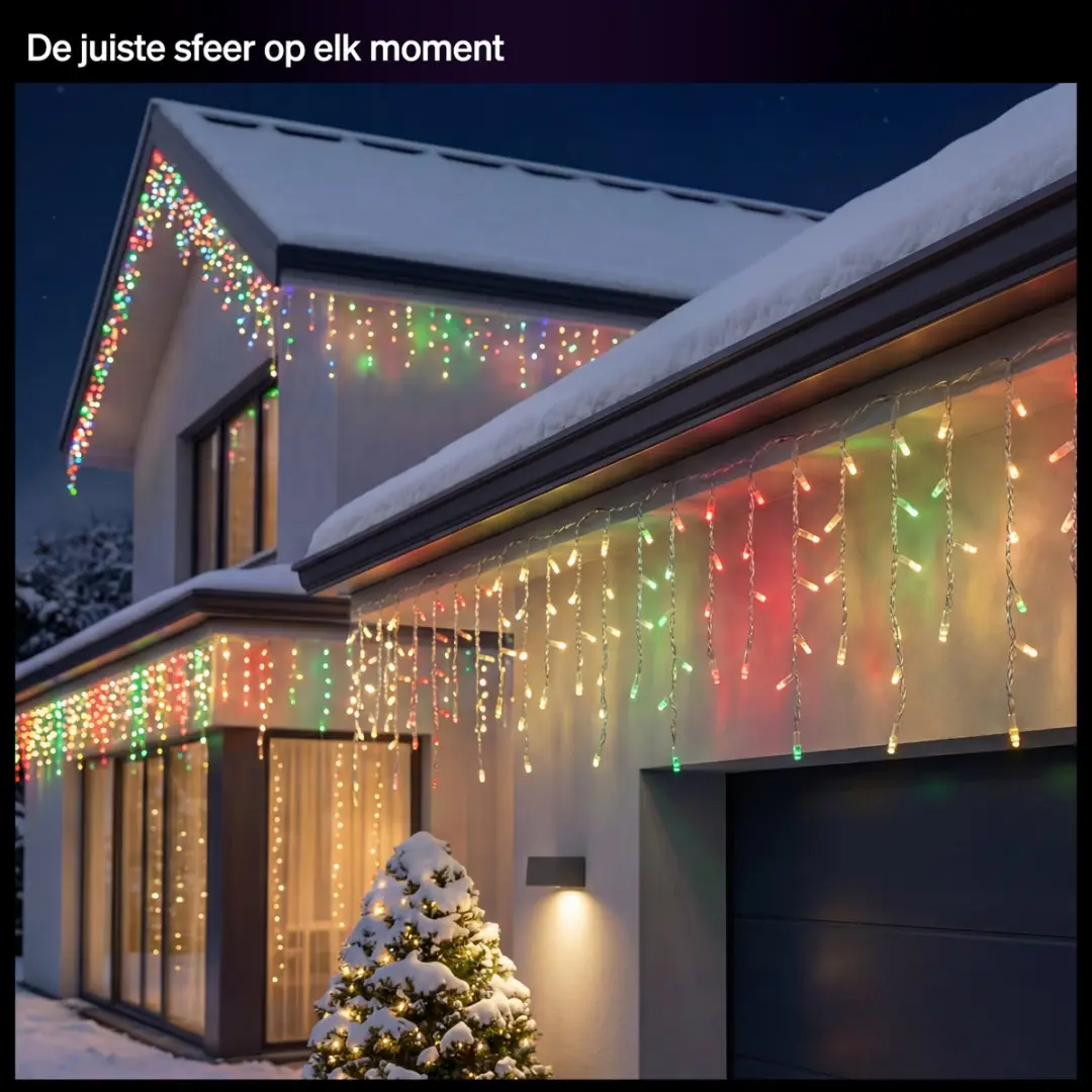 Philips Hue Festavia LED Lichtslinger 8.5m - Multicolor - Zwart - afbeelding 3 van 6