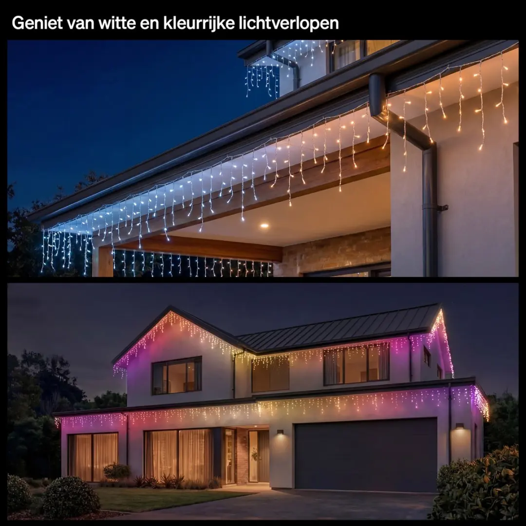 Philips Hue Festavia LED Lichtslinger 8.5m - Multicolor - Zwart - afbeelding 4 van 6