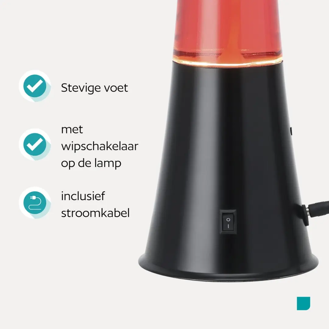 Eglo Lava LED Tafellamp 39,5cm - Zwart - afbeelding 3 van 6