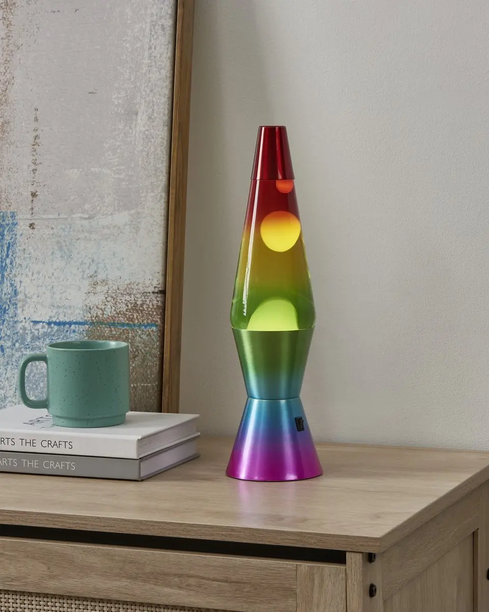 Eglo Lava LED Tafellamp 36cm - Regenboog - afbeelding 6 van 6