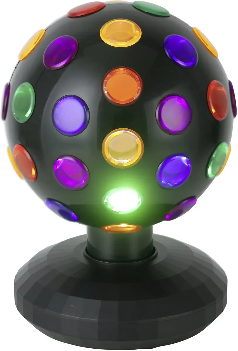 Eglo Disco Discobal LED - 21,5 cm - Zwart/Bont - afbeelding 2 van 6