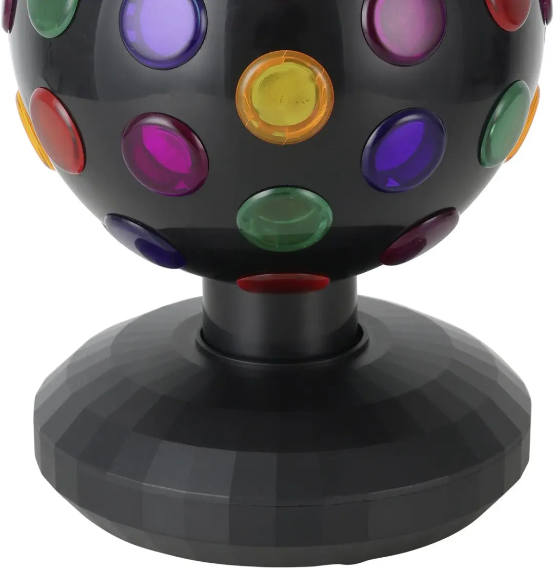 Eglo Disco Discobal LED - 21,5 cm - Zwart/Bont - afbeelding 3 van 6