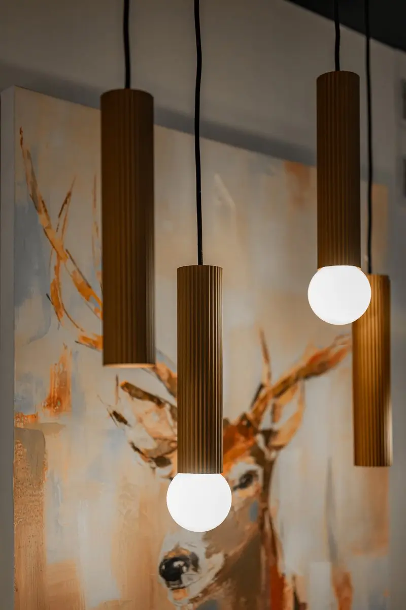 Eglo Fariolo Hanglamp 3x E27/GU10 - 96cm Brons - afbeelding 4 van 6