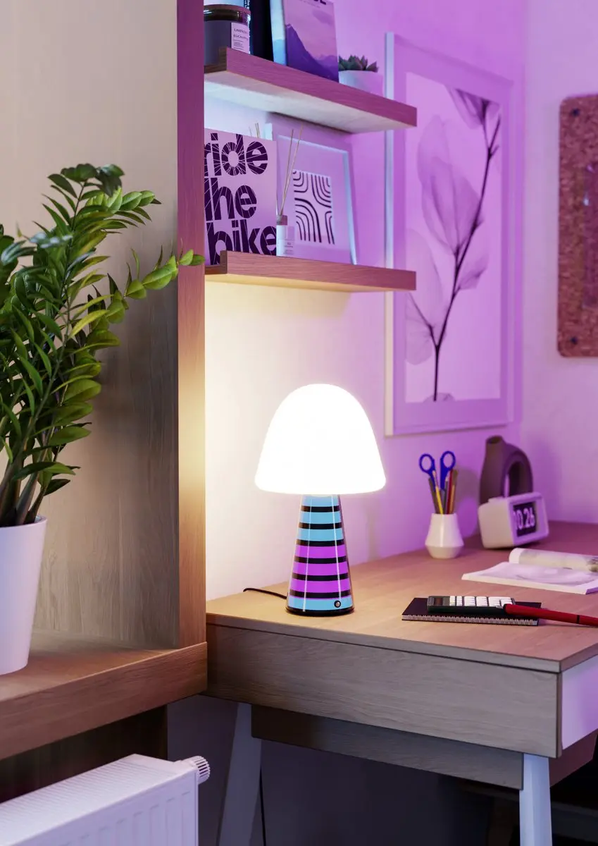 Eglo Pulse Tafellamp - 32,5 cm - Dimbaar met Muzieksensor - afbeelding 6 van 6