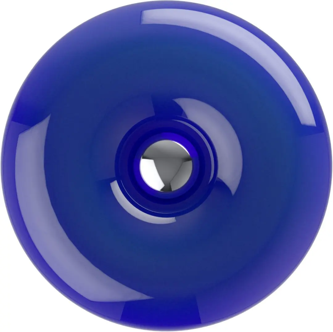 Eglo Basile LED Wandlamp Ø30cm - Chroom/Blauw - afbeelding 2 van 6