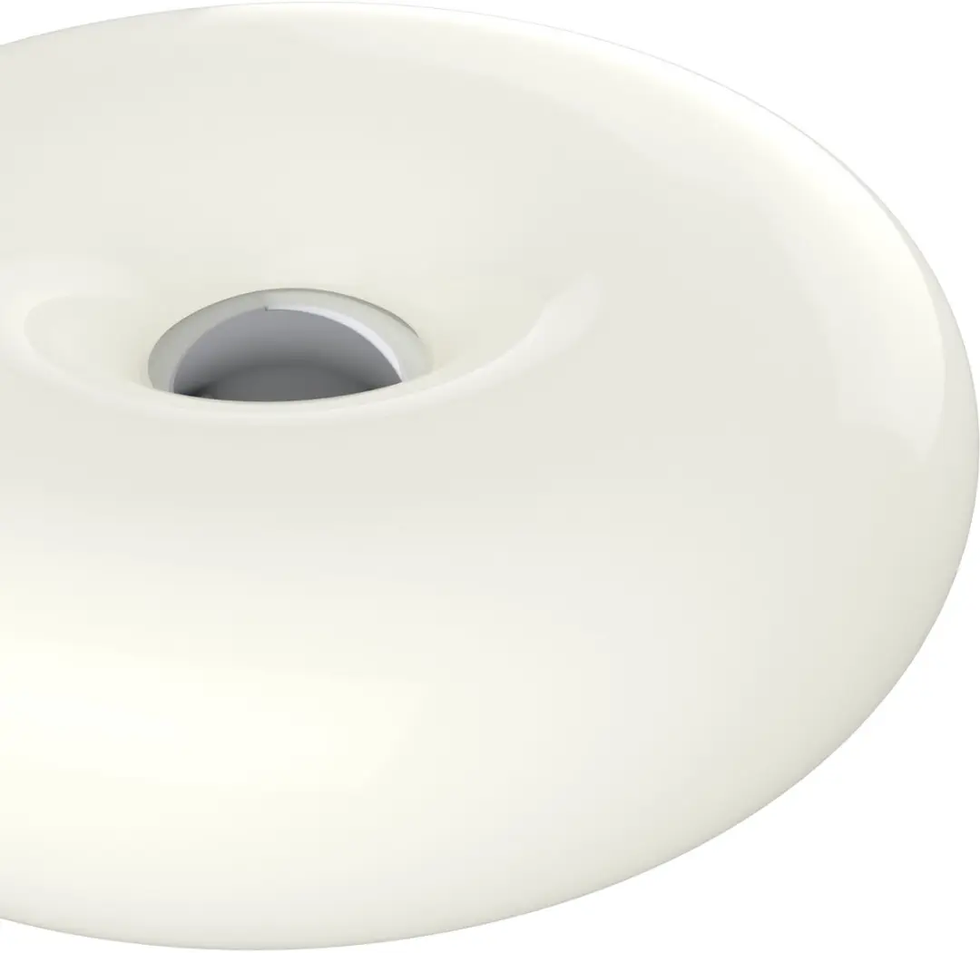 Eglo Basile LED Wandlamp Ø30cm - Chroom/Wit - afbeelding 3 van 6