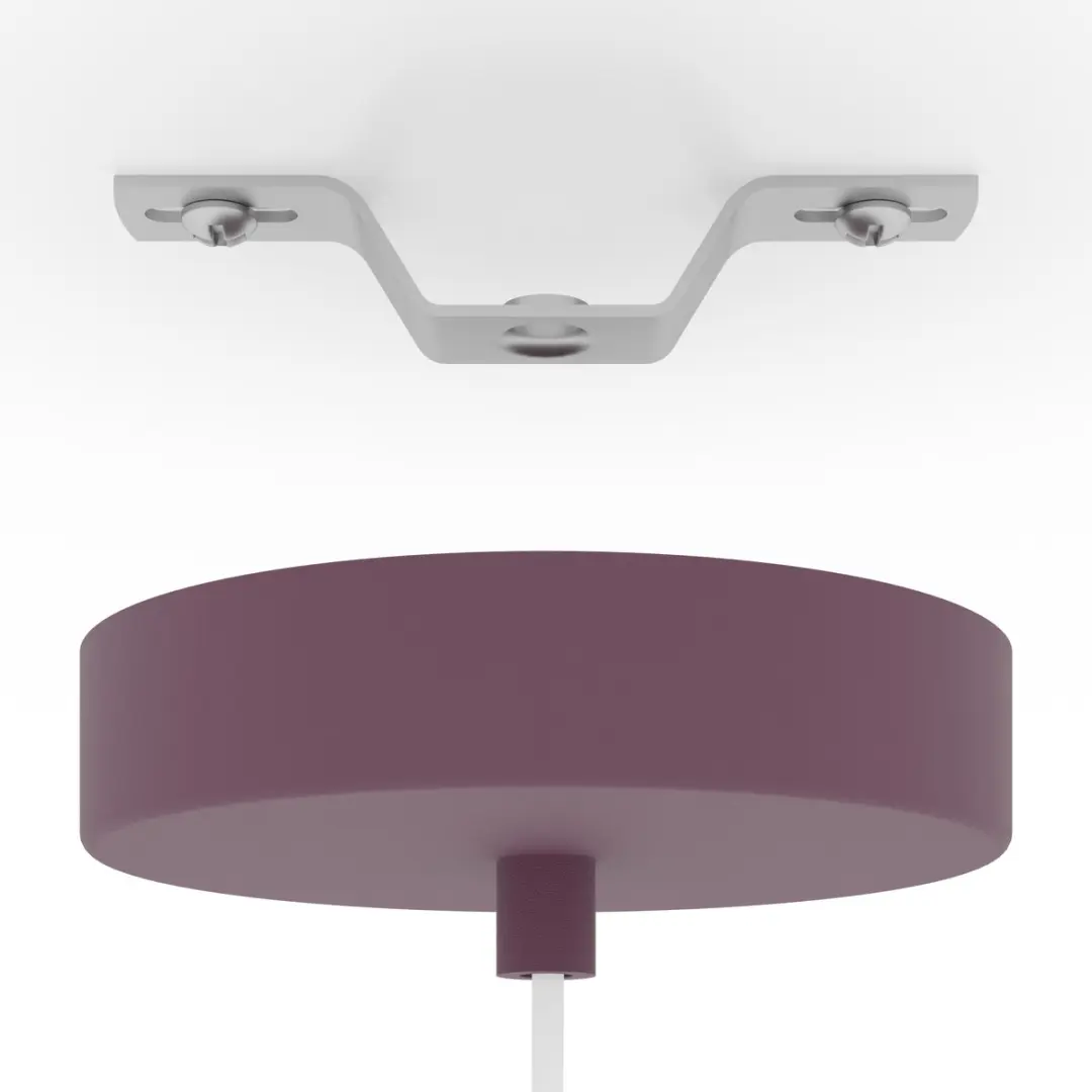 Eglo Berardelli Hanglamp Ø30cm - Blauw/Bordeaux