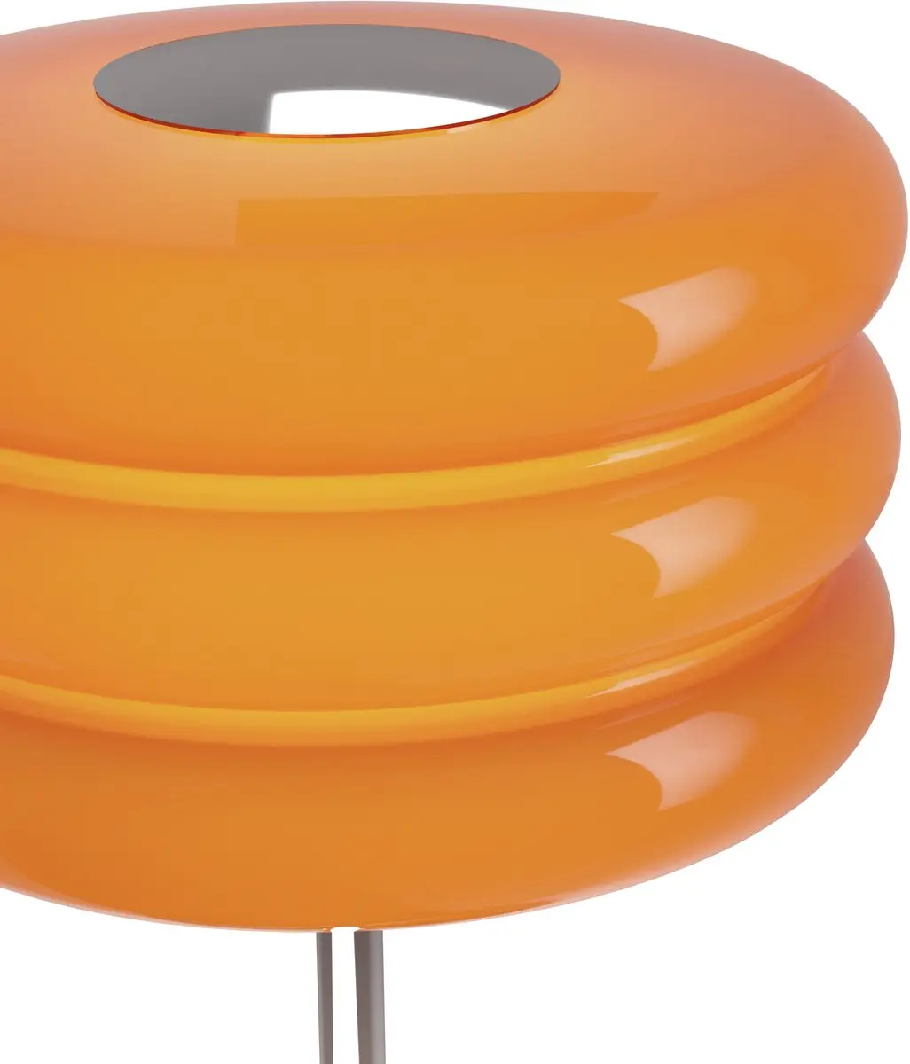 Eglo Tortora Tafellamp - Chroom/Oranje - afbeelding 2 van 6