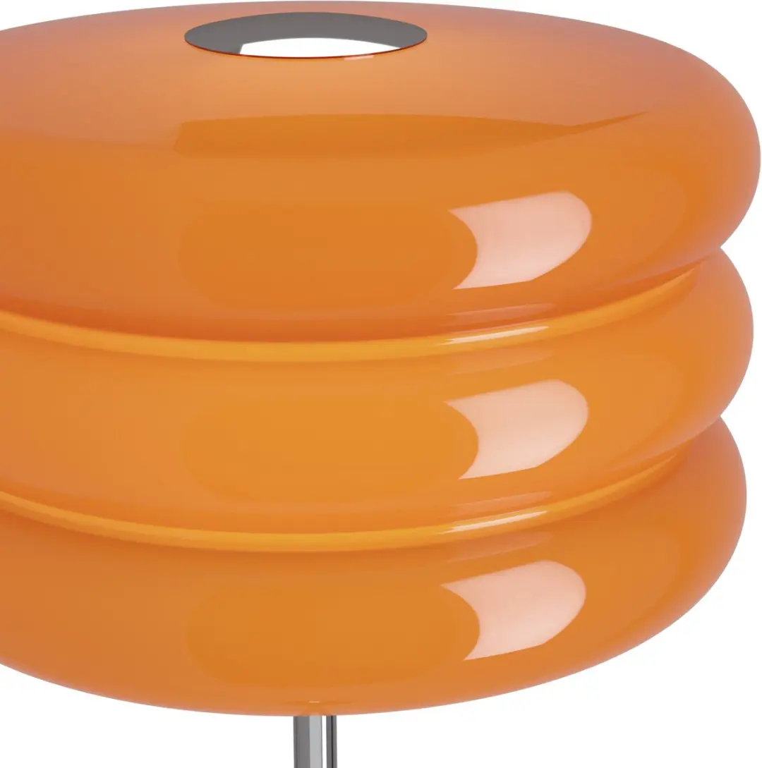 Eglo Tortora Vloerlamp - Chroom/Oranje - afbeelding 2 van 6