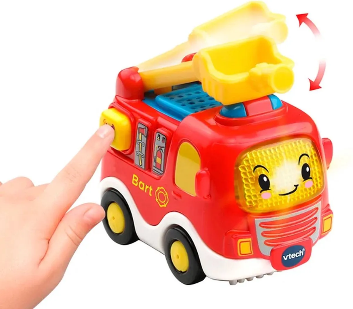 VTech Toet Toet Auto's Bart Brandweer Speelgoedauto - 4x AAA