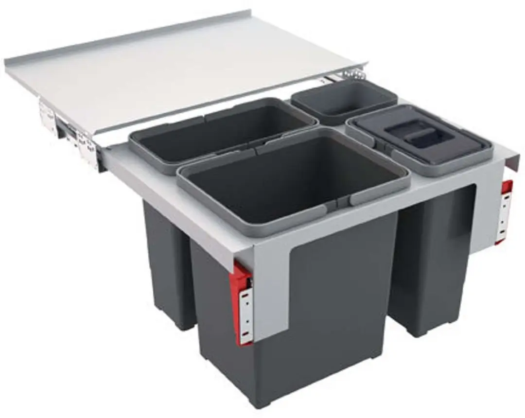 Franke Garbo 60-3 Inbouw Afvalemmer 38L