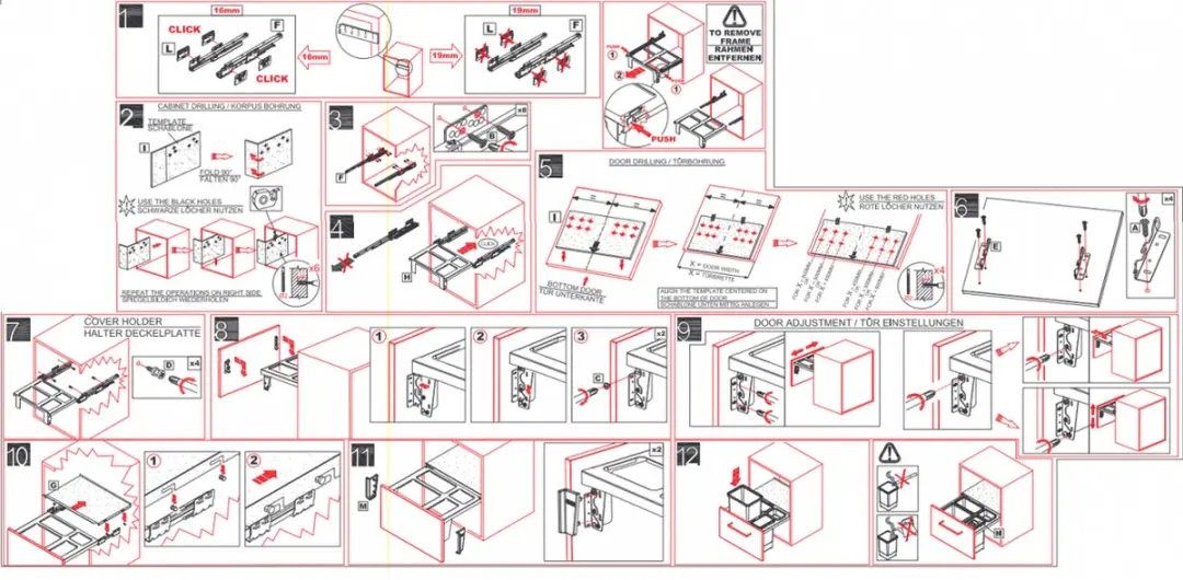 Franke Sorter Garbo 60-2 Inbouw Afvalsysteem 36L - Grijs - afbeelding 2 van 3