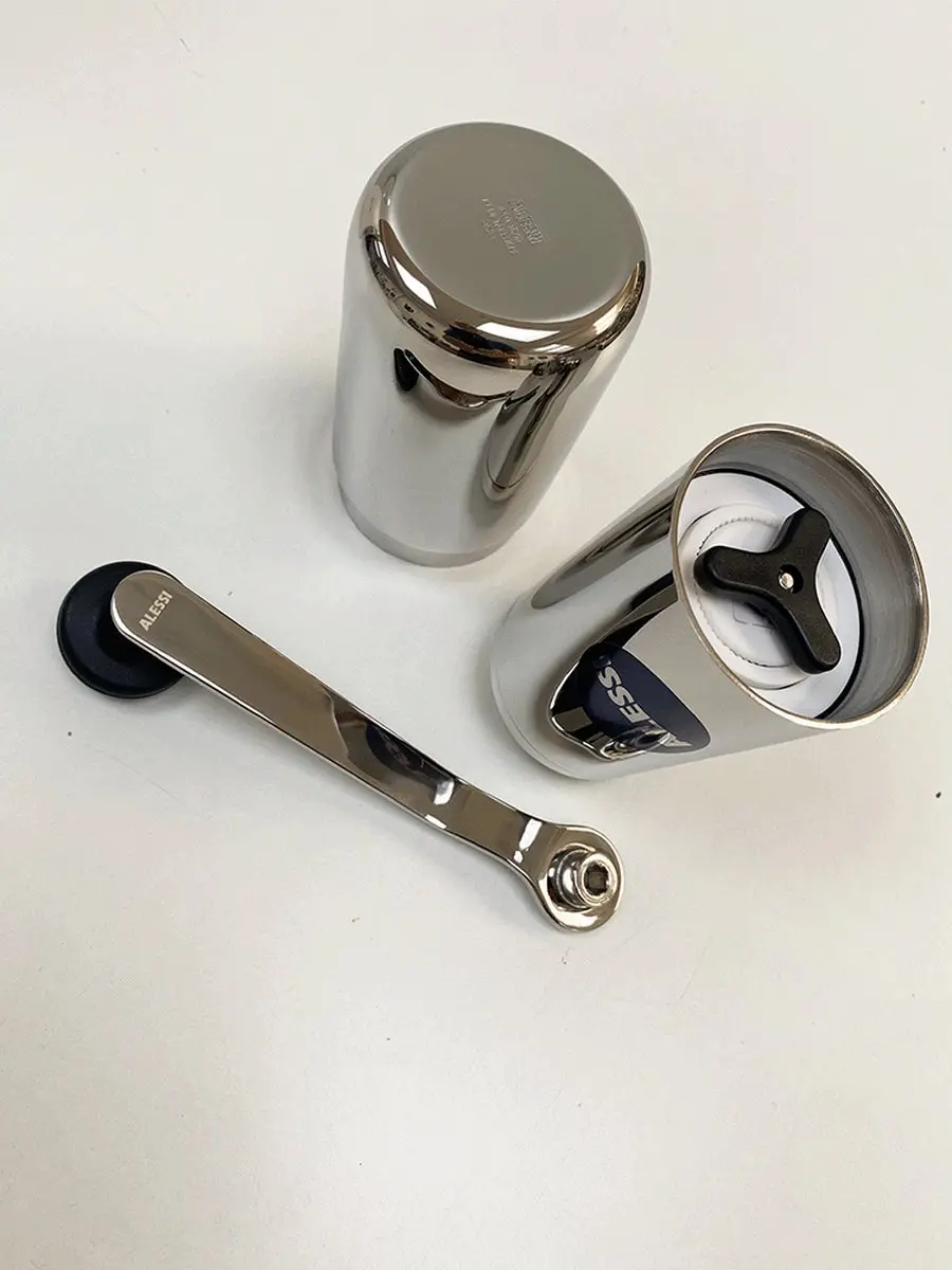 Alessi Slow Coffee Handmolen RVS - 200ml - afbeelding 2 van 4