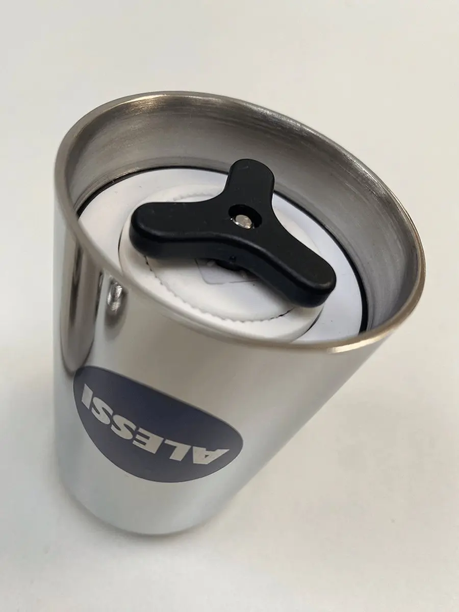 Alessi Slow Coffee Handmolen RVS - 200ml - afbeelding 3 van 4
