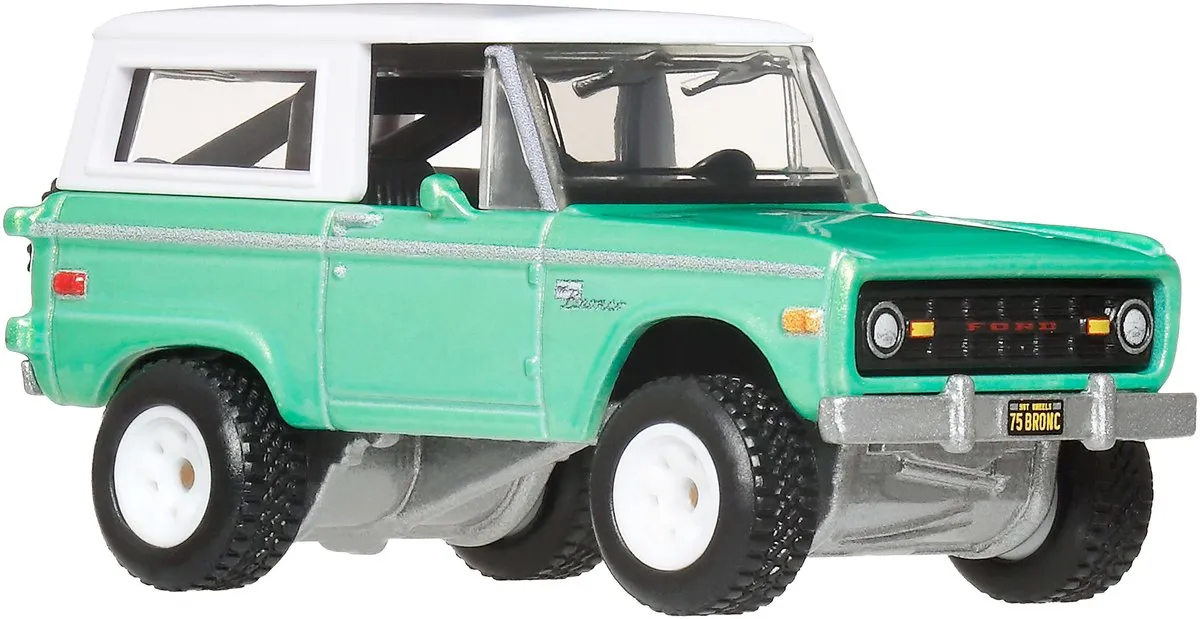 Hot Wheels Boulevard '75 Ford Bronco - Groen