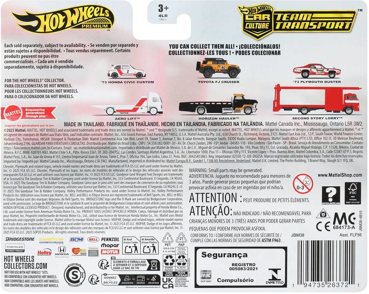 Hot Wheels 73 Plymouth Duster JBM38 - Rood - afbeelding 6 van 6