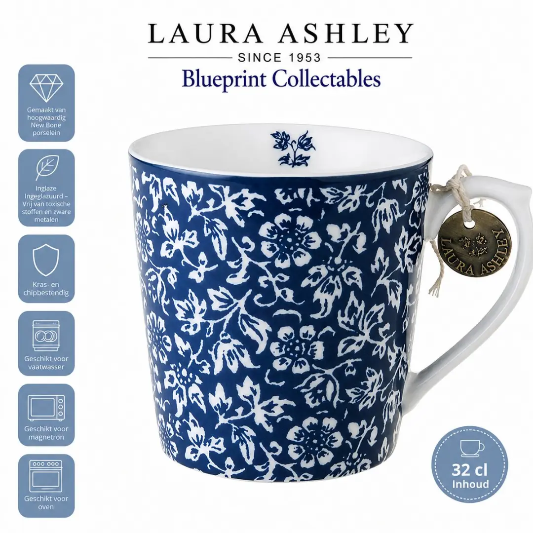 Laura Ashley Blueprint Sweet Alyssum Mok 320ml