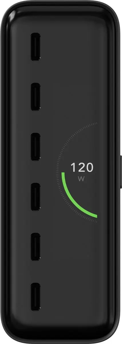 Satechi ChargeView ST-C6CV240C-EU Desktop Oplader 240W - Zwart - afbeelding 6 van 6