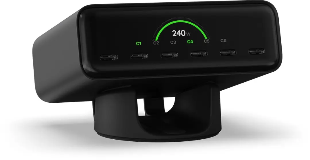 Satechi ChargeView ST-C6CV240C-EU Desktop Oplader 240W