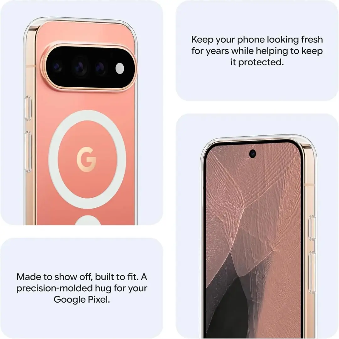 Google Pixel 11 Pro PixelSnap Hoesje GA11714-WW - Transparant