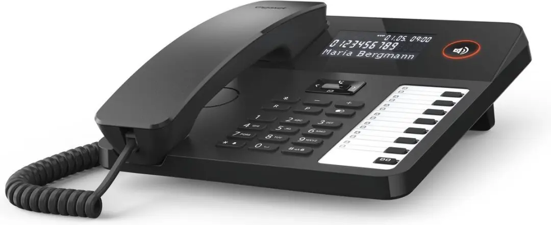 Gigaset DESK 600 Analoge Telefoon - 100 Nummers - Zwart - afbeelding 6 van 6