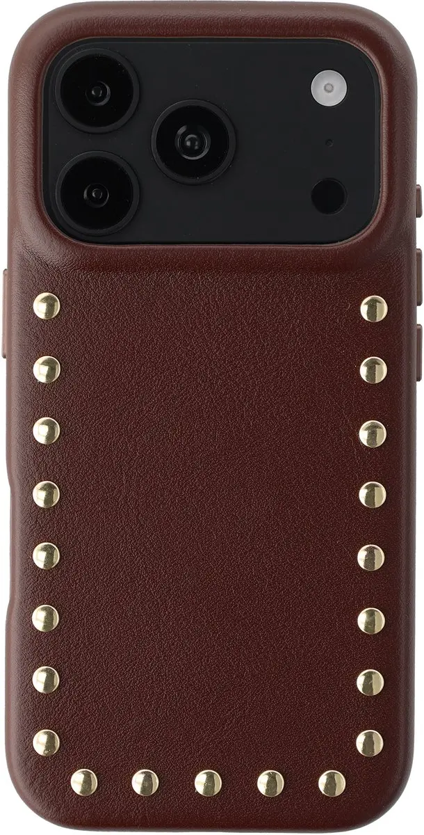Selencia Hoesje iPhone 17 Pro MagSafe - Cacao Crush