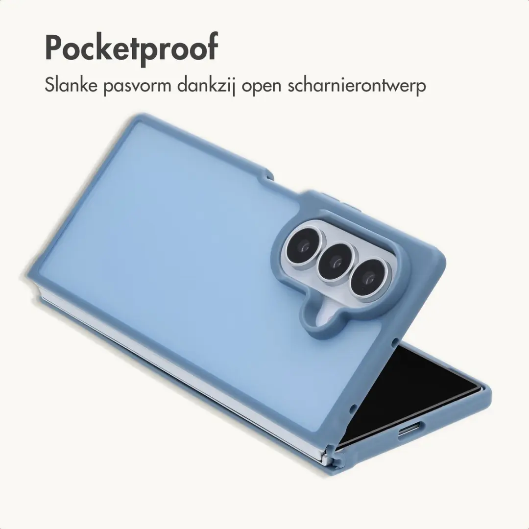 imoshion Hoesje Samsung Galaxy Z Fold8 Ultra Lichtblauw