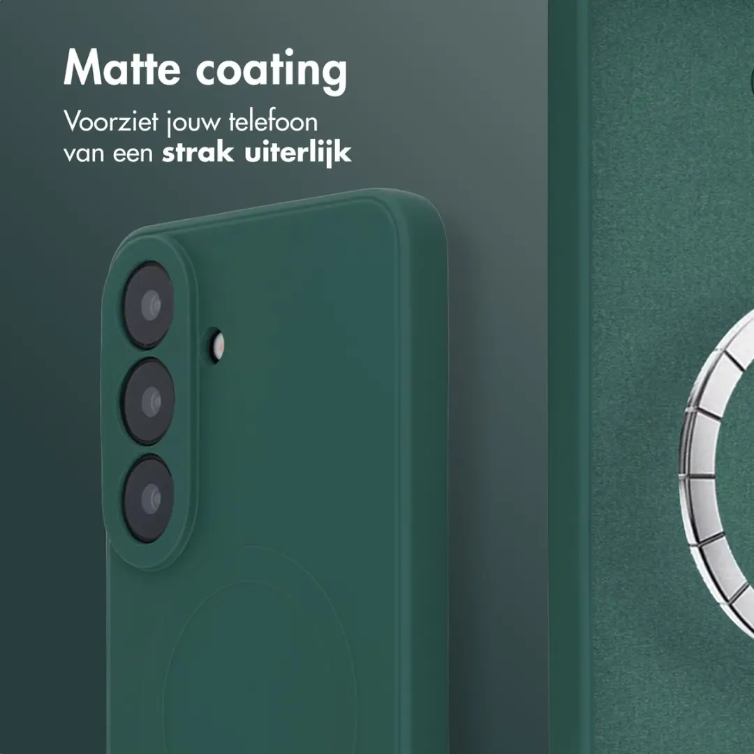 Imoshion Hoesje Samsung Galaxy S26 FE - Donkergroen - MagSafe