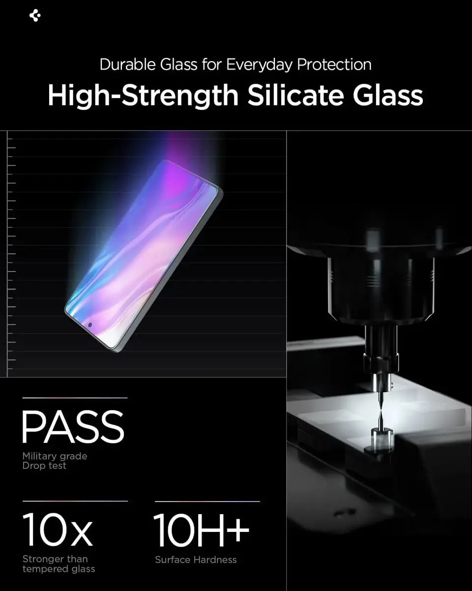 Spigen Glas.tR EZ Fit Pro 10H+ Glas - Samsung Galaxy S26 Ultra - 2 Stuks