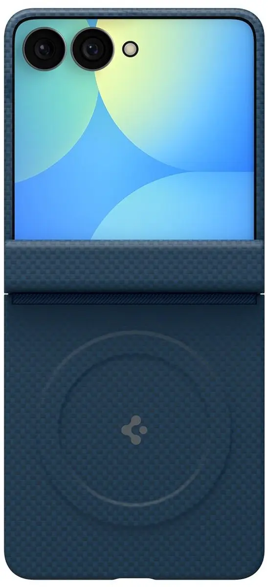 Spigen Air Skin Aramid ACS11514 Hoesje - Samsung Galaxy Z Flip8 - Navy