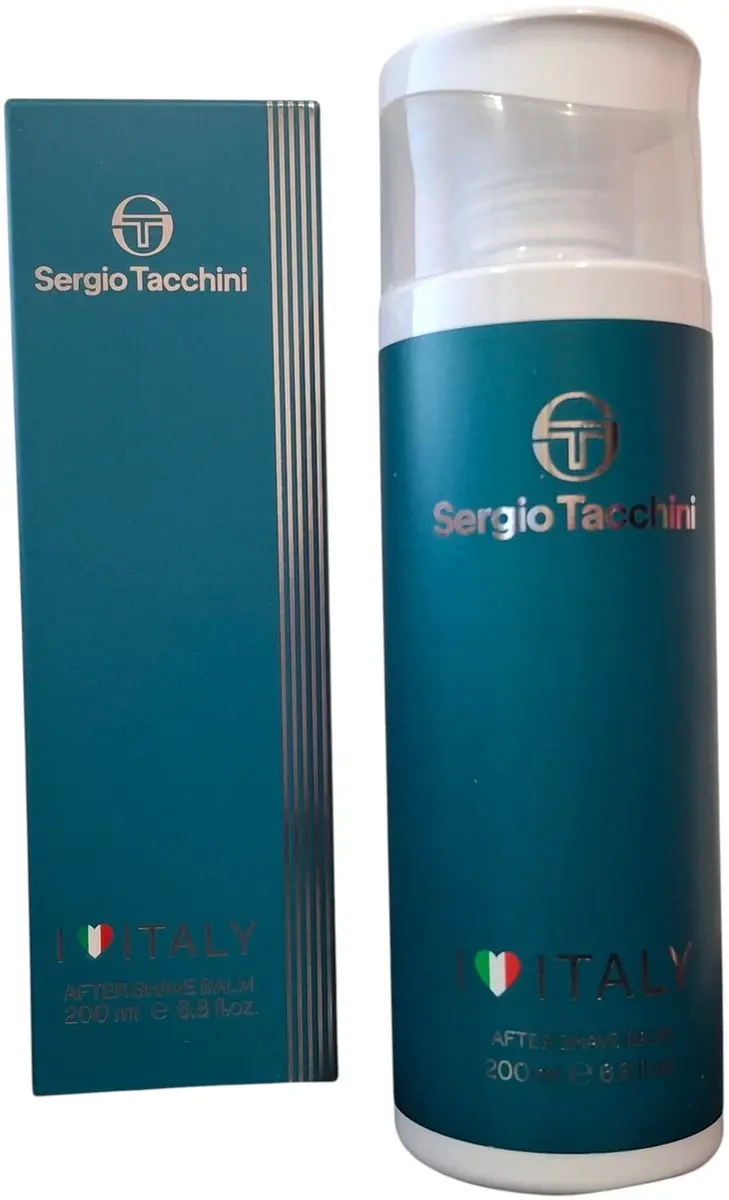 Sergio Tacchini I Love Italy After Shave Balm voor Heren 200 ml